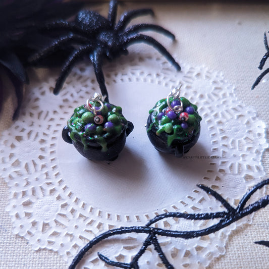 Cauldron Earrings