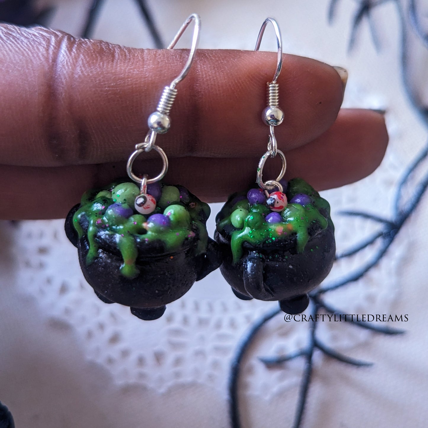 Cauldron Earrings