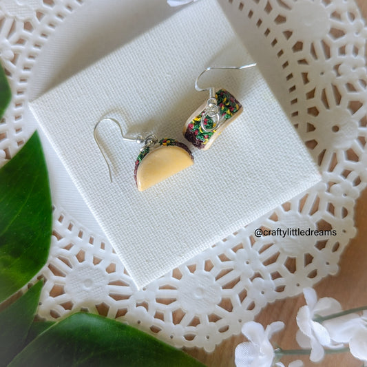Taco Earrings & Charms