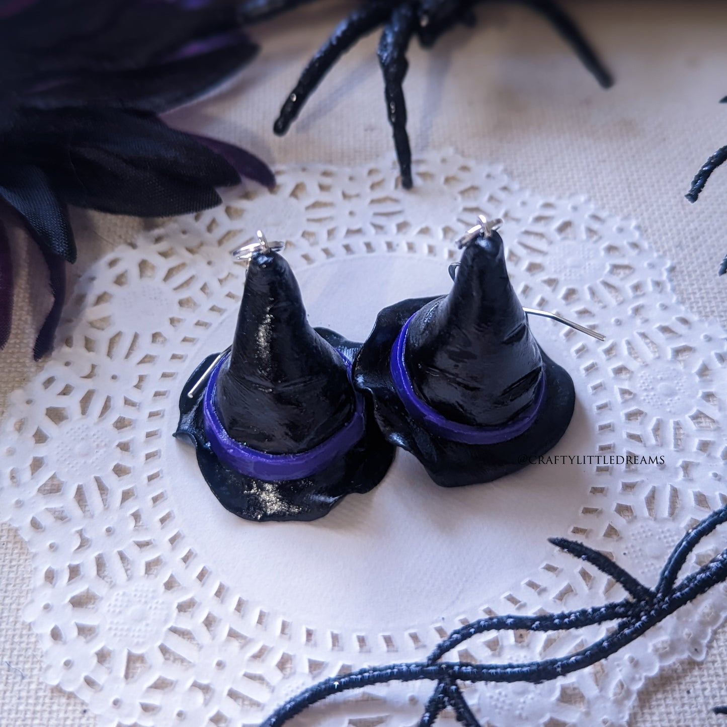 Witch Hat Earrings