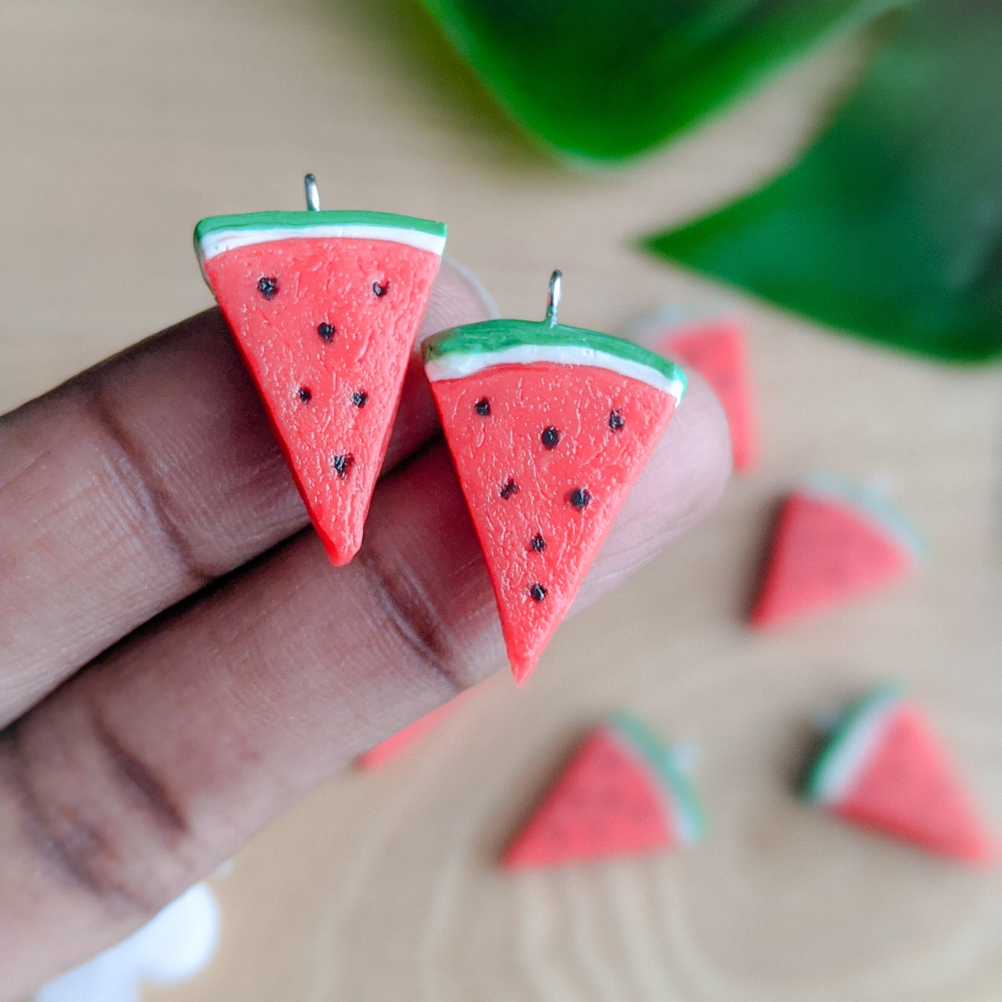Watermelon Earrings & Charms