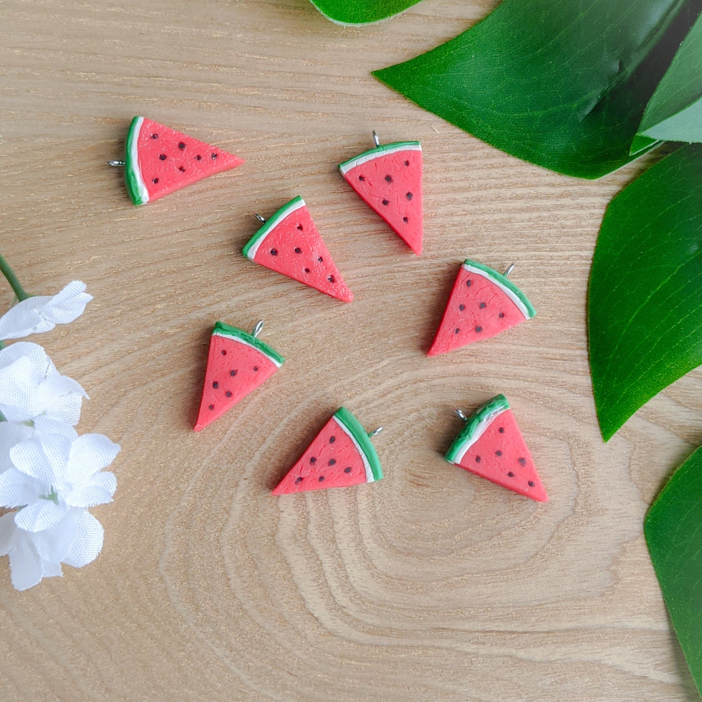 Watermelon Earrings & Charms