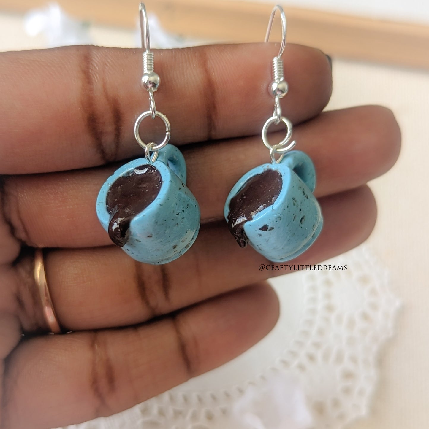 Coffee Cup Earrings