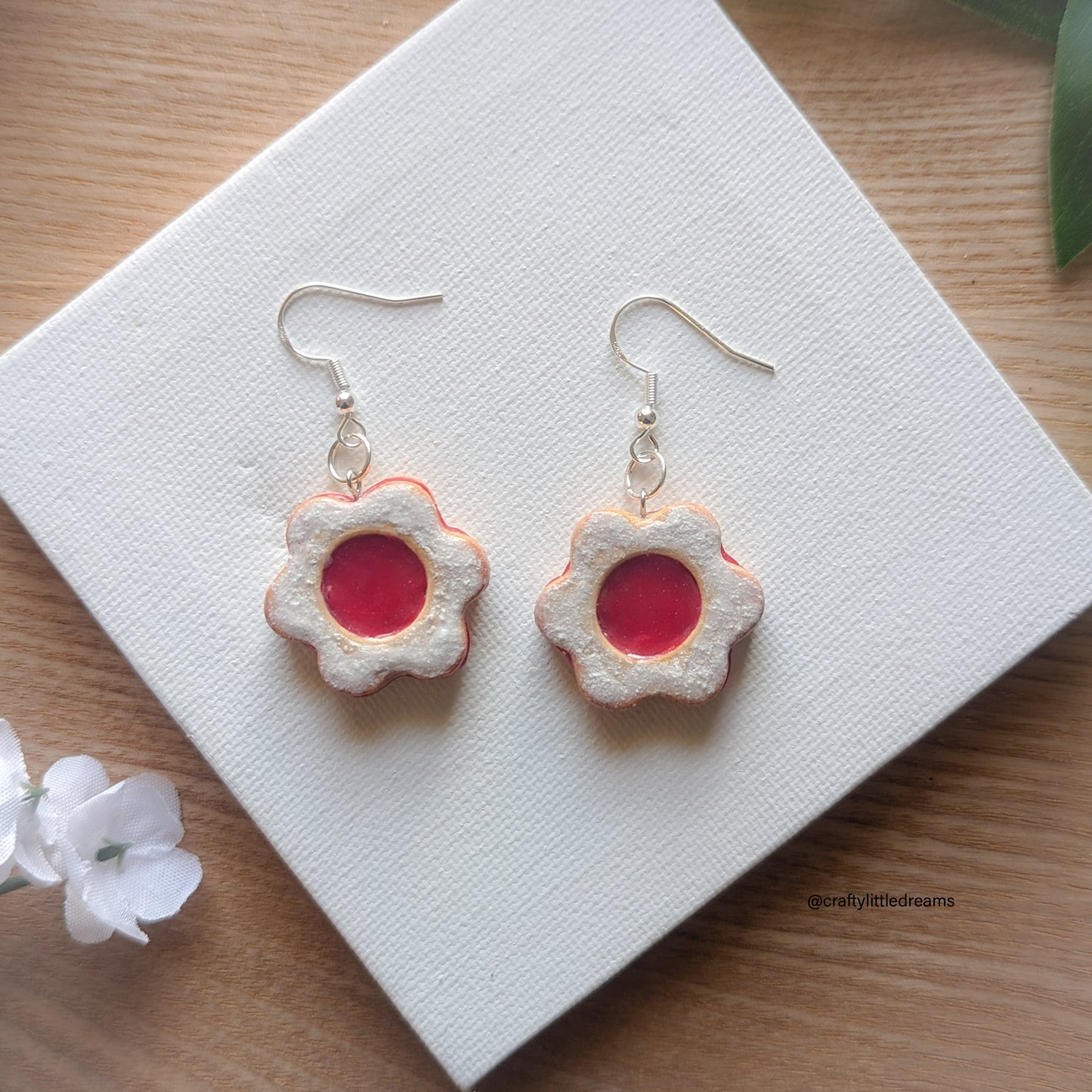 Linzer Cookie Earrings