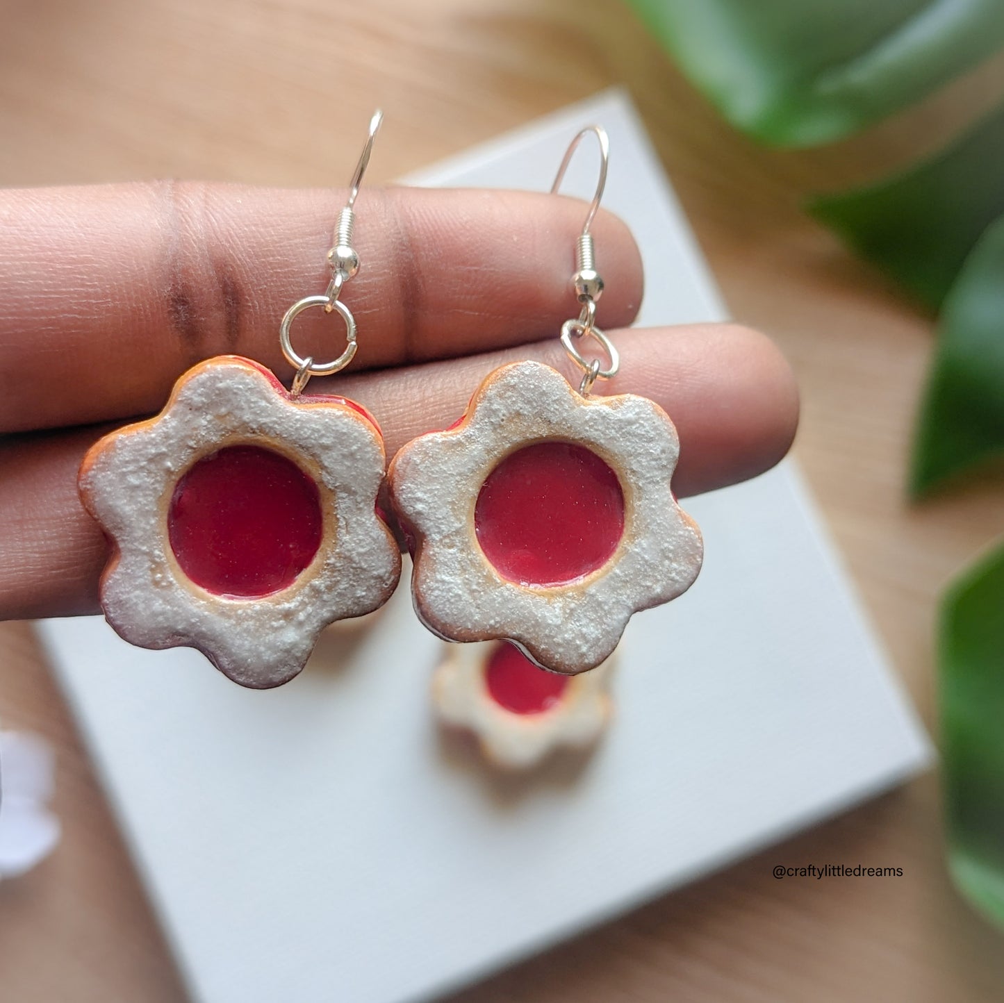 Linzer Cookie Earrings