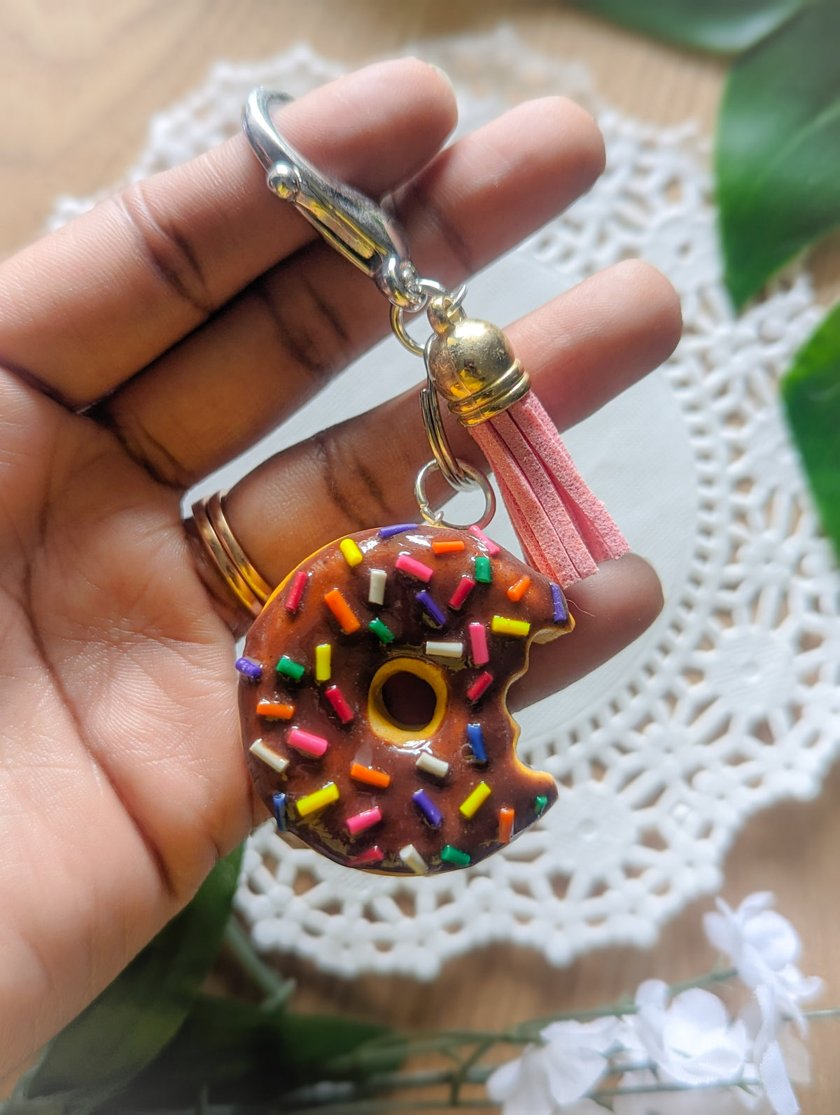 Donut Key Chain