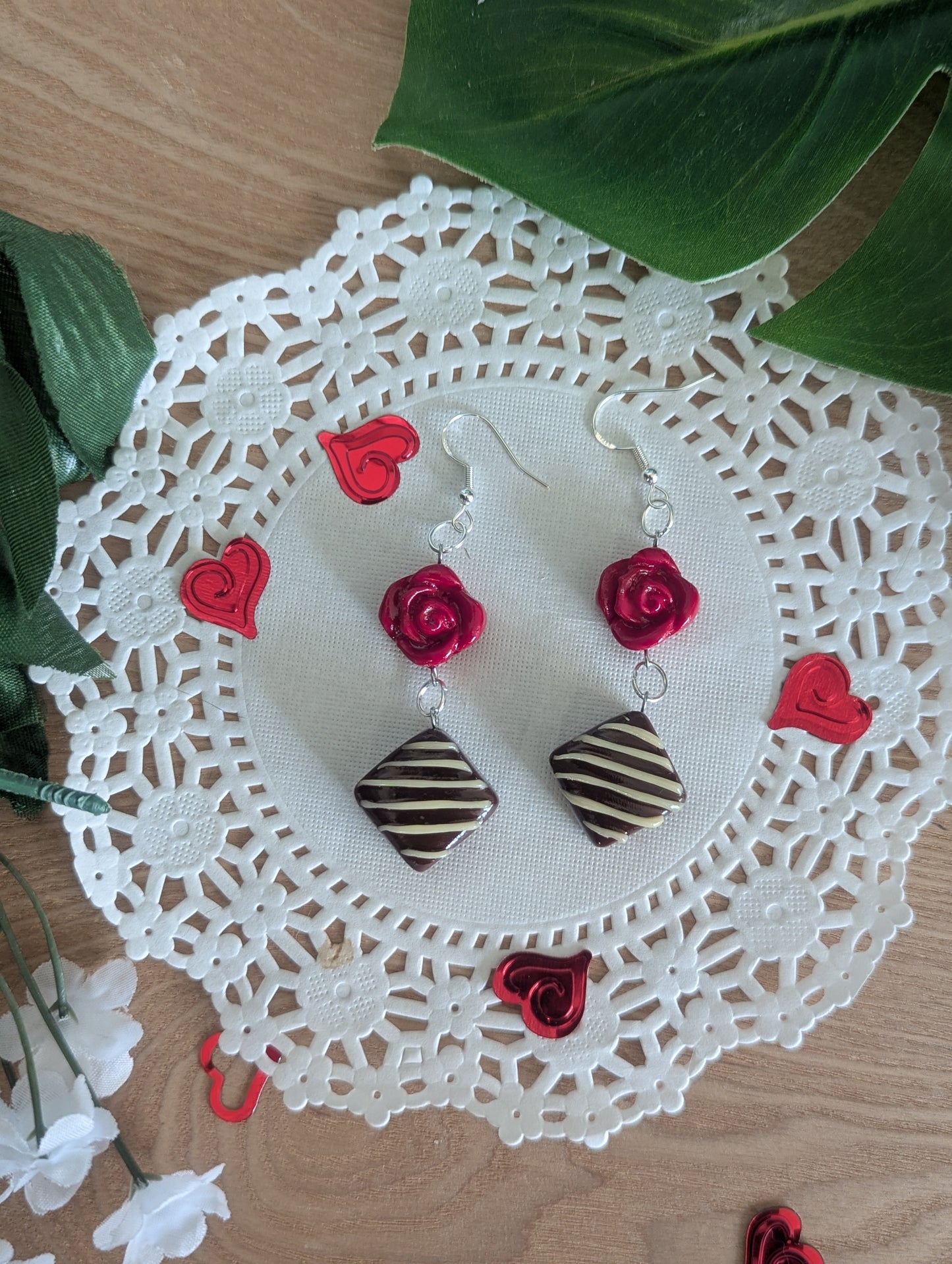 Chocolate Truffle Earrings