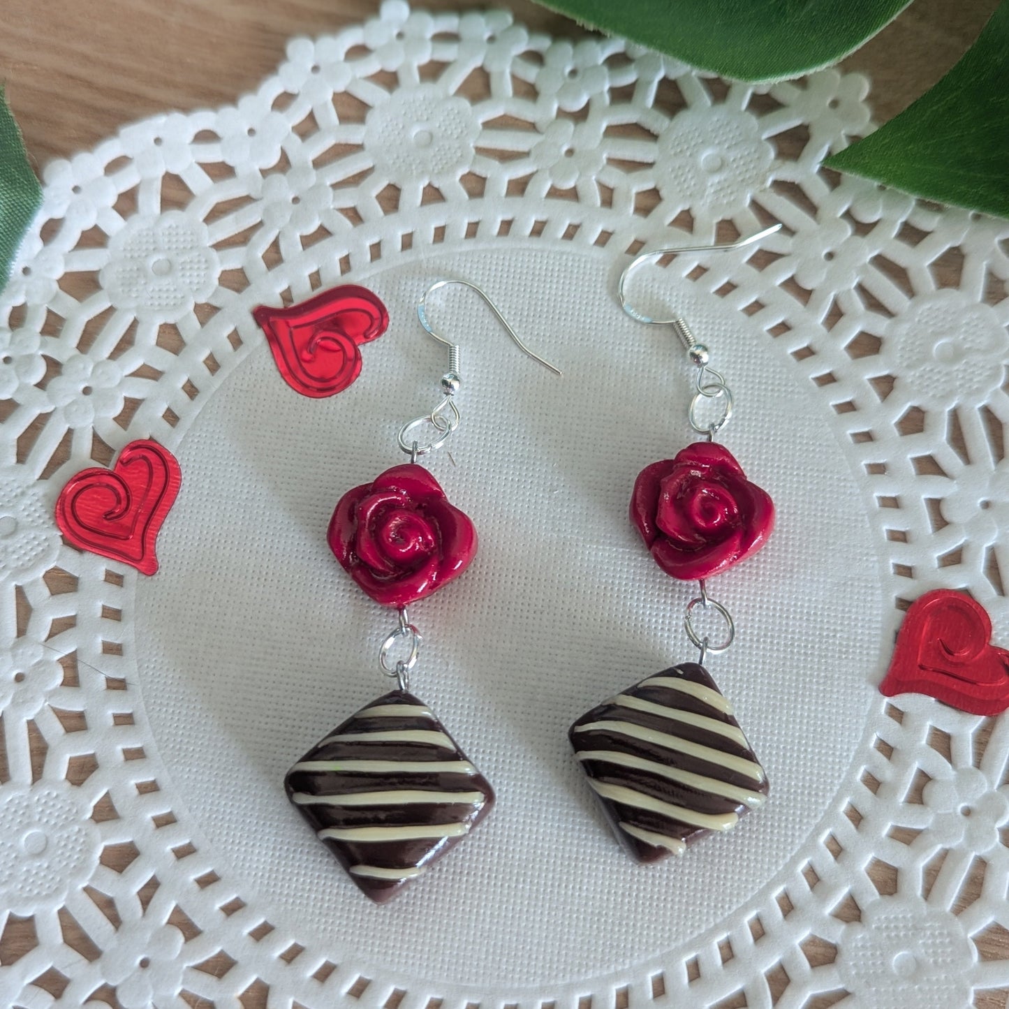 Chocolate Truffle Earrings