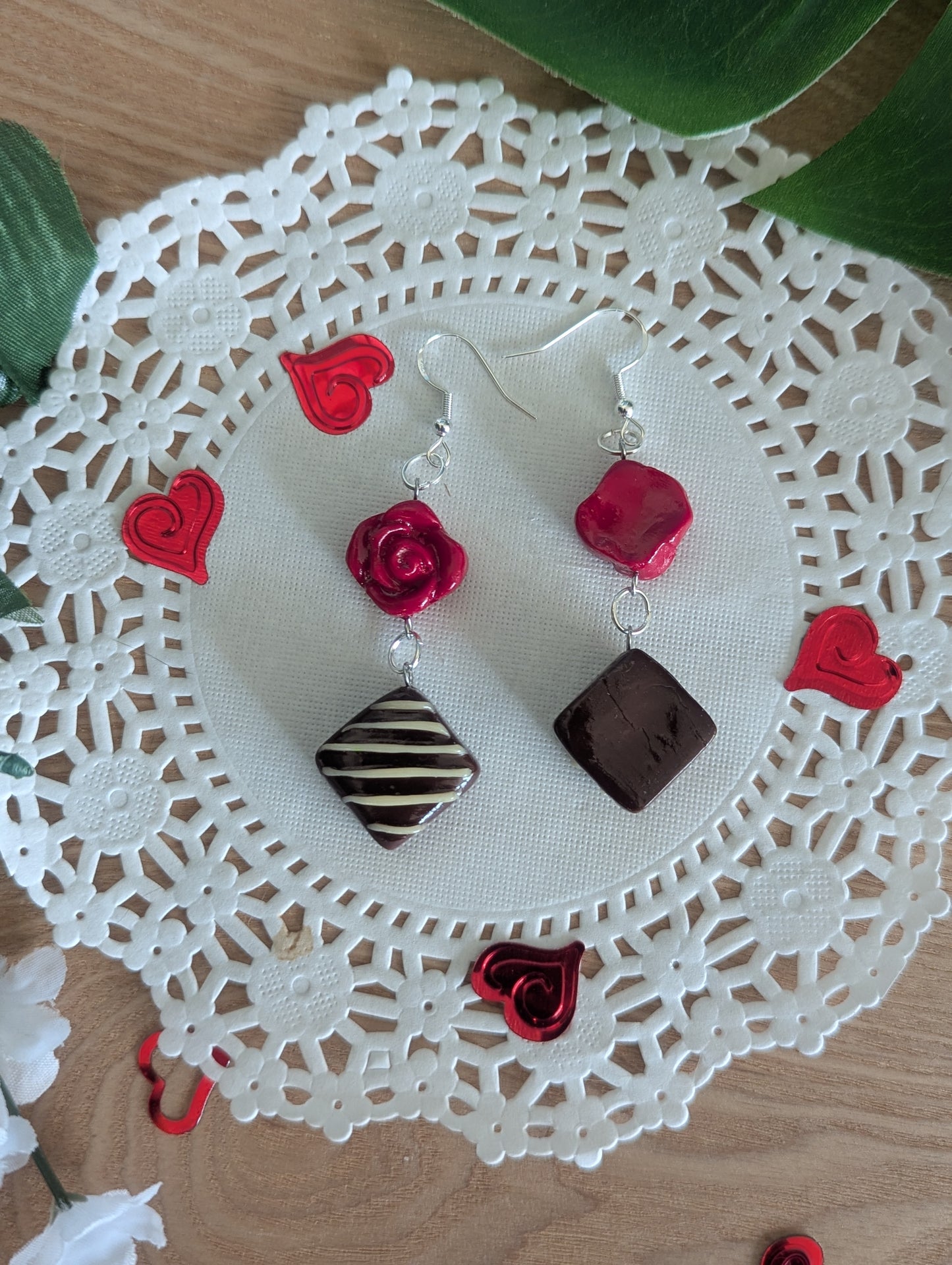 Chocolate Truffle Earrings