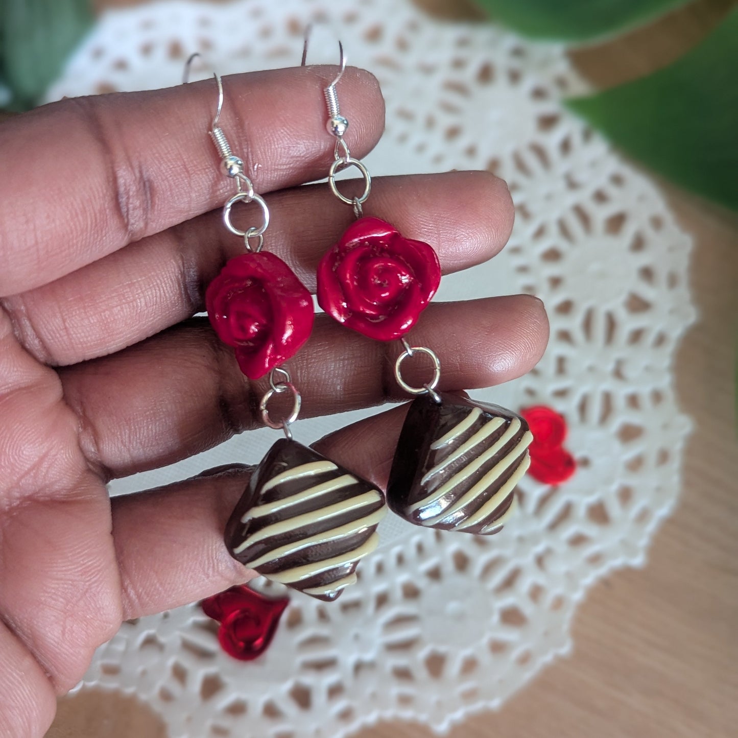 Chocolate Truffle Earrings