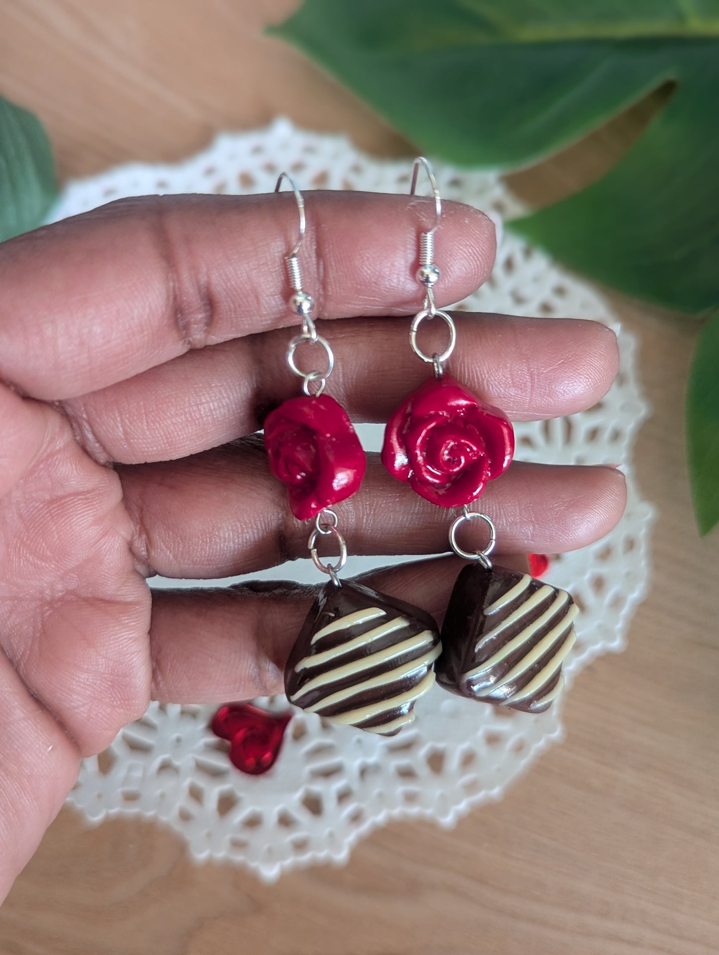 Chocolate Truffle Earrings