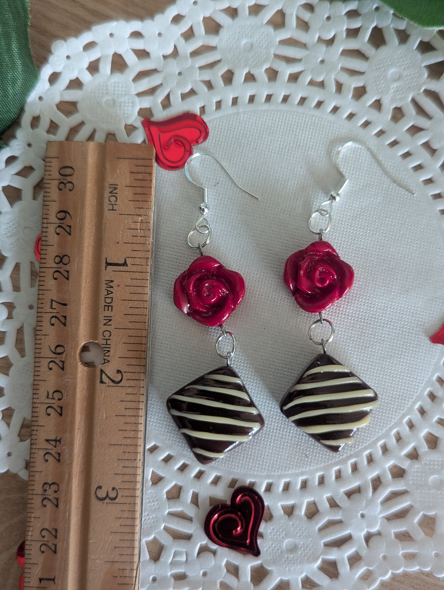 Chocolate Truffle Earrings