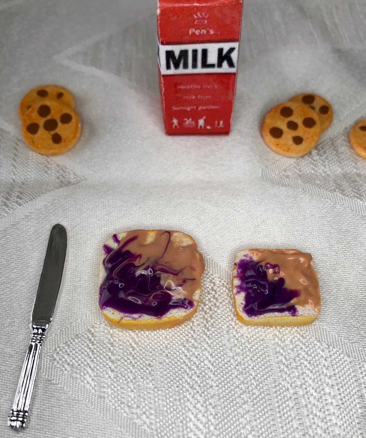 Peanut Butter and Jelly Earrings & Charms