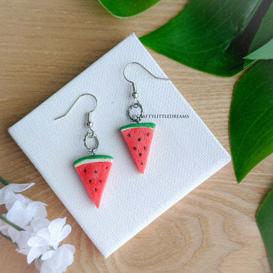 Watermelon Earrings & Charms